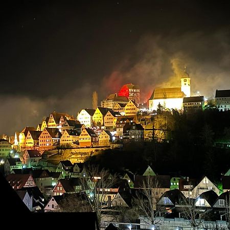 Retro Ferienwohnung Mit Schlossblick Im Nordschwarzwald Altensteig Ngoại thất bức ảnh